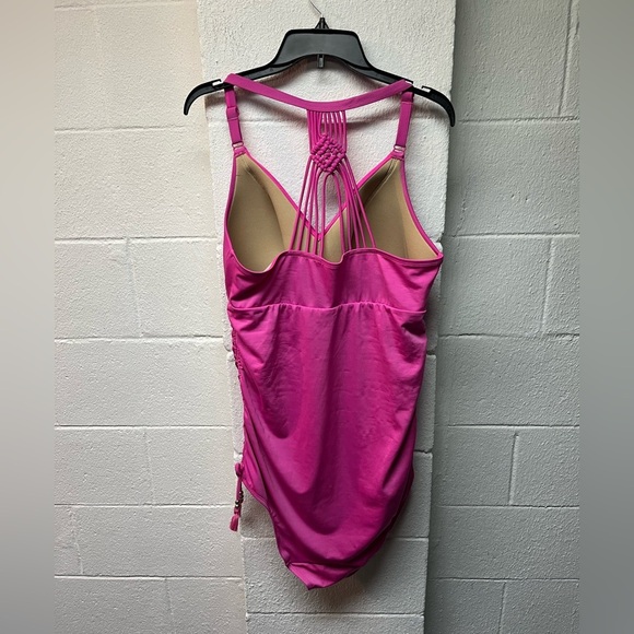 Lane Bryant Pink Women's Intimate Swimsuit size 14 - Picture 3 of 5